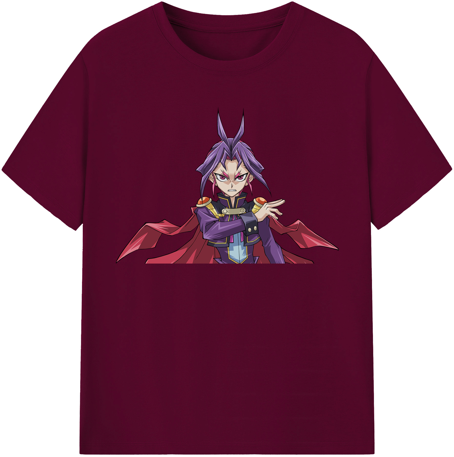 （画像用） 遊☆戯☆王 Yu-Gi-Oh! レディースカジュアルプリントTシャツ（綿100％）